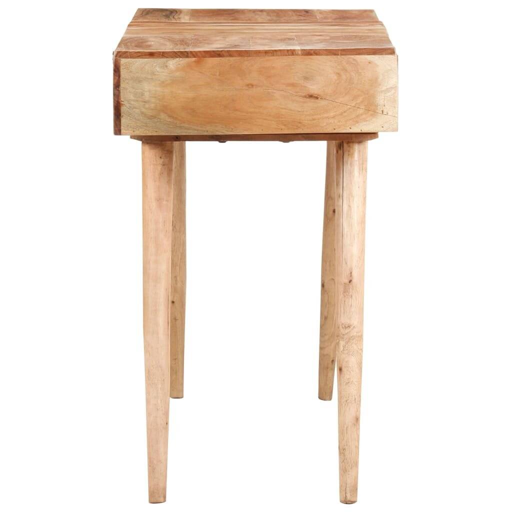 Schminktisch mit Spiegel 112x45x76 cm Akazie Massivholz-4