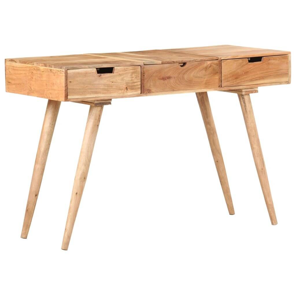 Symbolbild für Schminktisch mit Spiegel 112x45x76 cm Akazie Massivholz