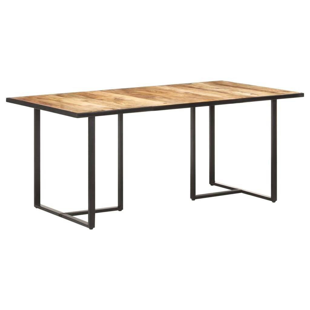 Esstisch 180 cm Raues Mangoholz-0