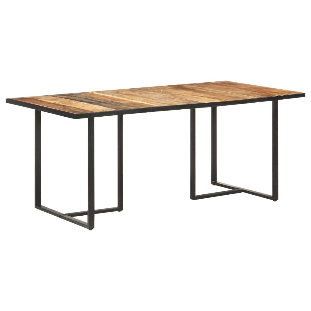 Symbolbild für Esstisch 180 cm Raues Mangoholz