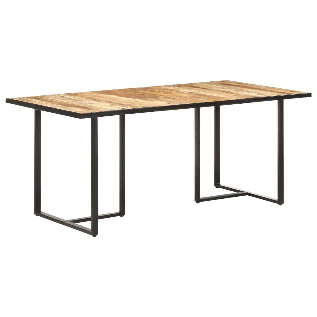 Symbolbild für Esstisch 180 cm Raues Mangoholz