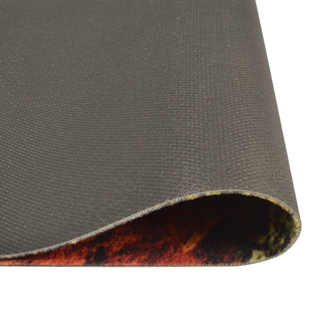 Küchenteppich Waschbar Löffel & Gewürze 45x150 cm Samt-2