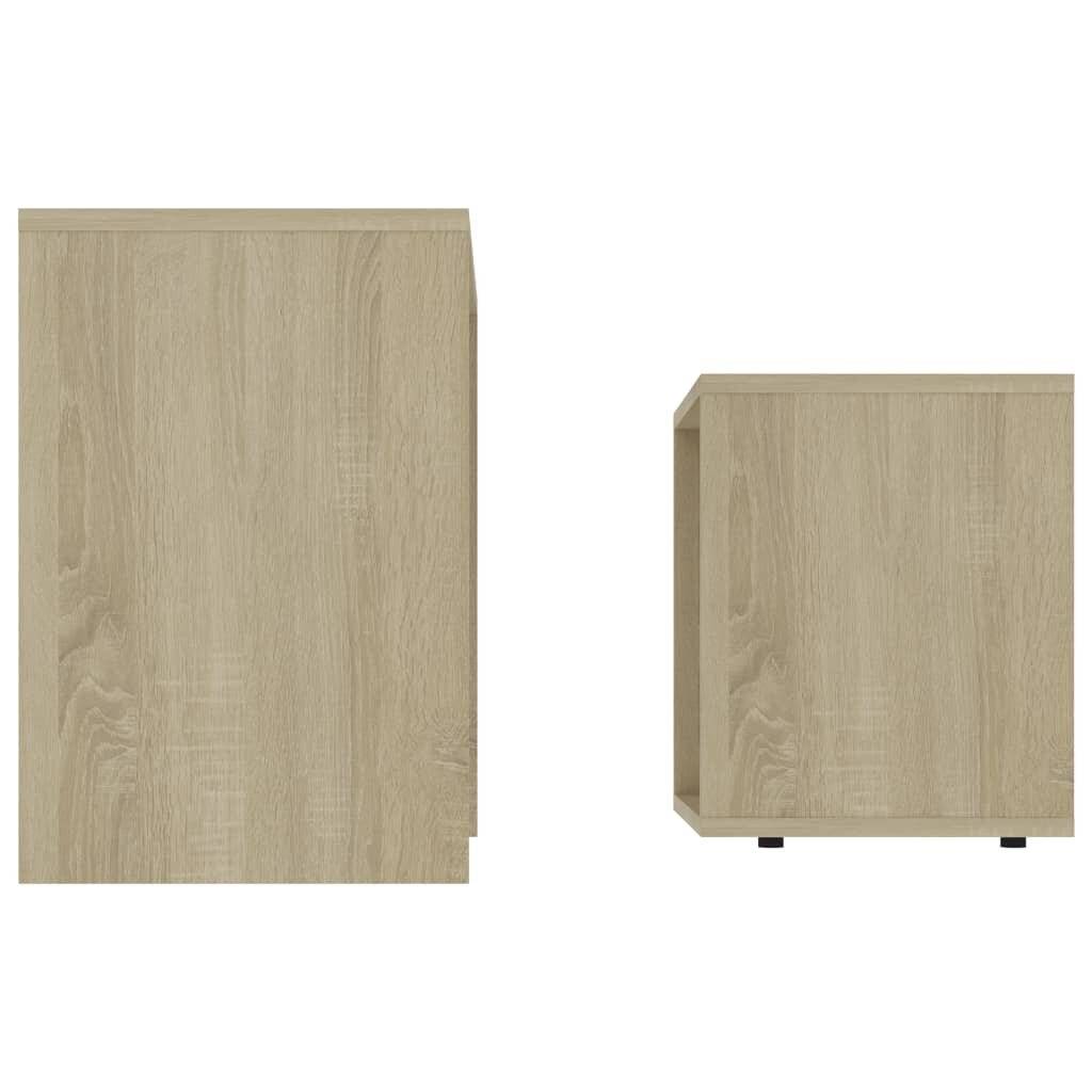 Couchtisch-Set Sonoma-Eiche 48 x 30 x 45 cm Spanplatte-4