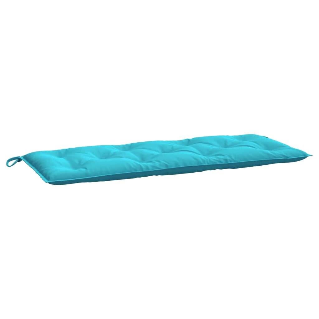 Gartenbank-Auflage Türkis 120x50x7 cm Stoff-2