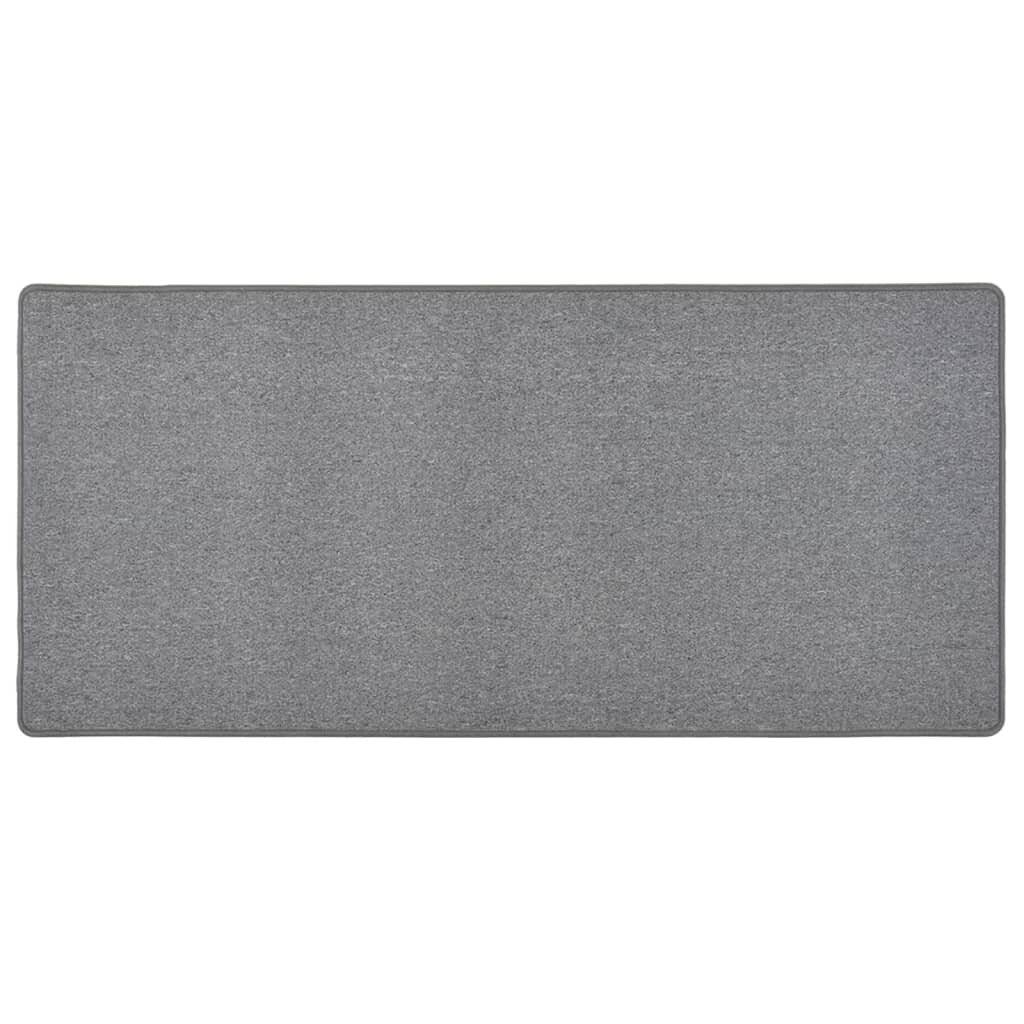Teppichläufer Dunkelgrau 50x100 cm-0