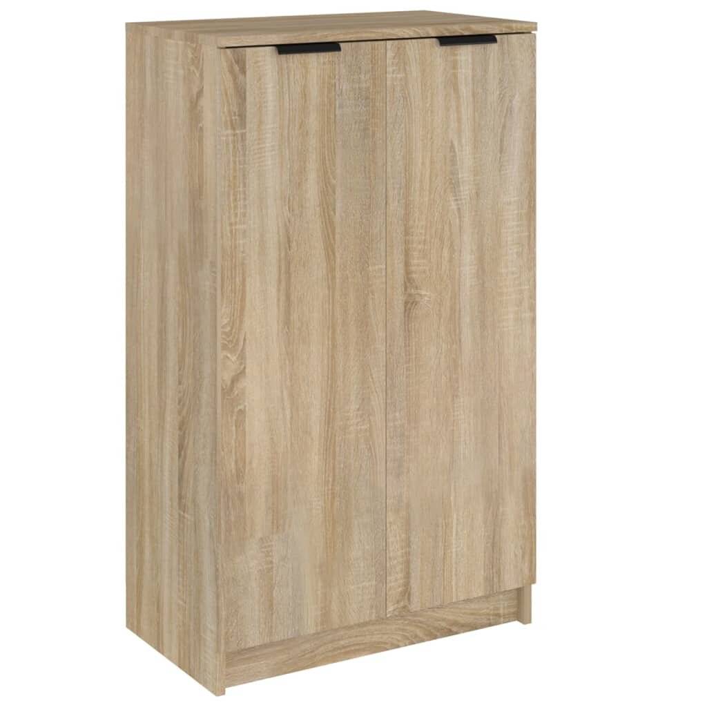 Schuhschrank Sonoma-Eiche 59x35x100 cm Holzwerkstoff-1