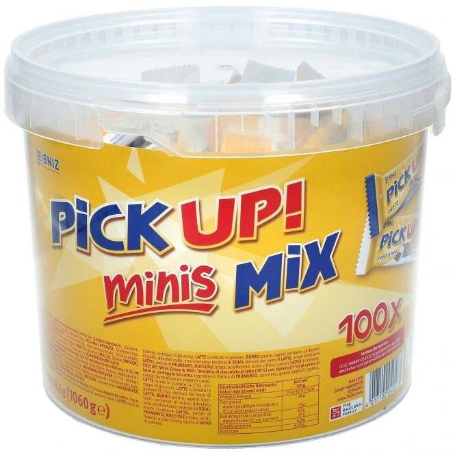PiCK UP! Keksriegel minis Mix sortiert 100St. 40570-1