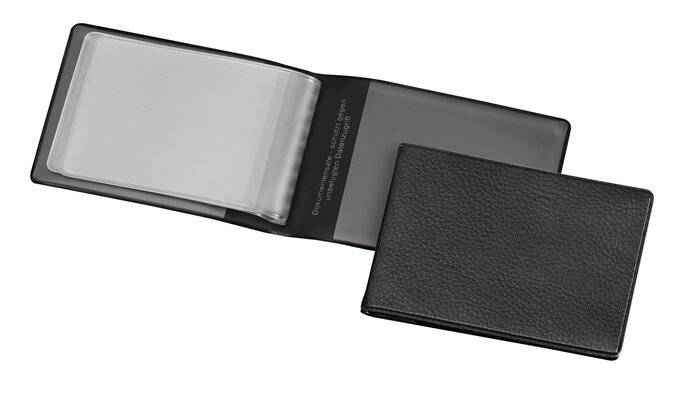 Veloflex Kartenhülle Documentsafe 3276800 115x78mm PVC schwarz-2