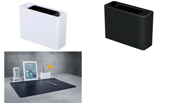 HAN Stifteköcher smart-Line, Kunststoff, weiß (81420485)-3