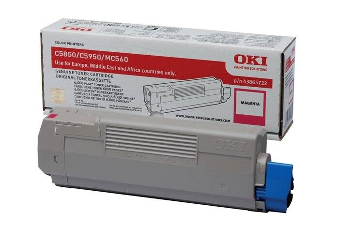 OKI - Magenta - Original - Tonerpatrone - für OKI MC560dn, MC560n-3