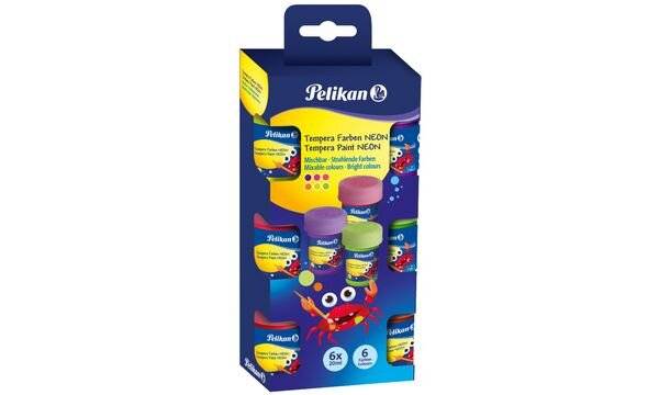 Schulmalfarben VE=6 Farben 20ml neon-2