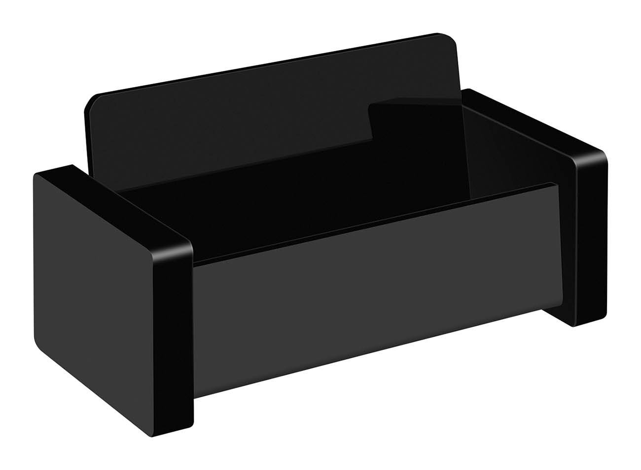 WEDO Acryl Visitenkartenständer Black Office-1