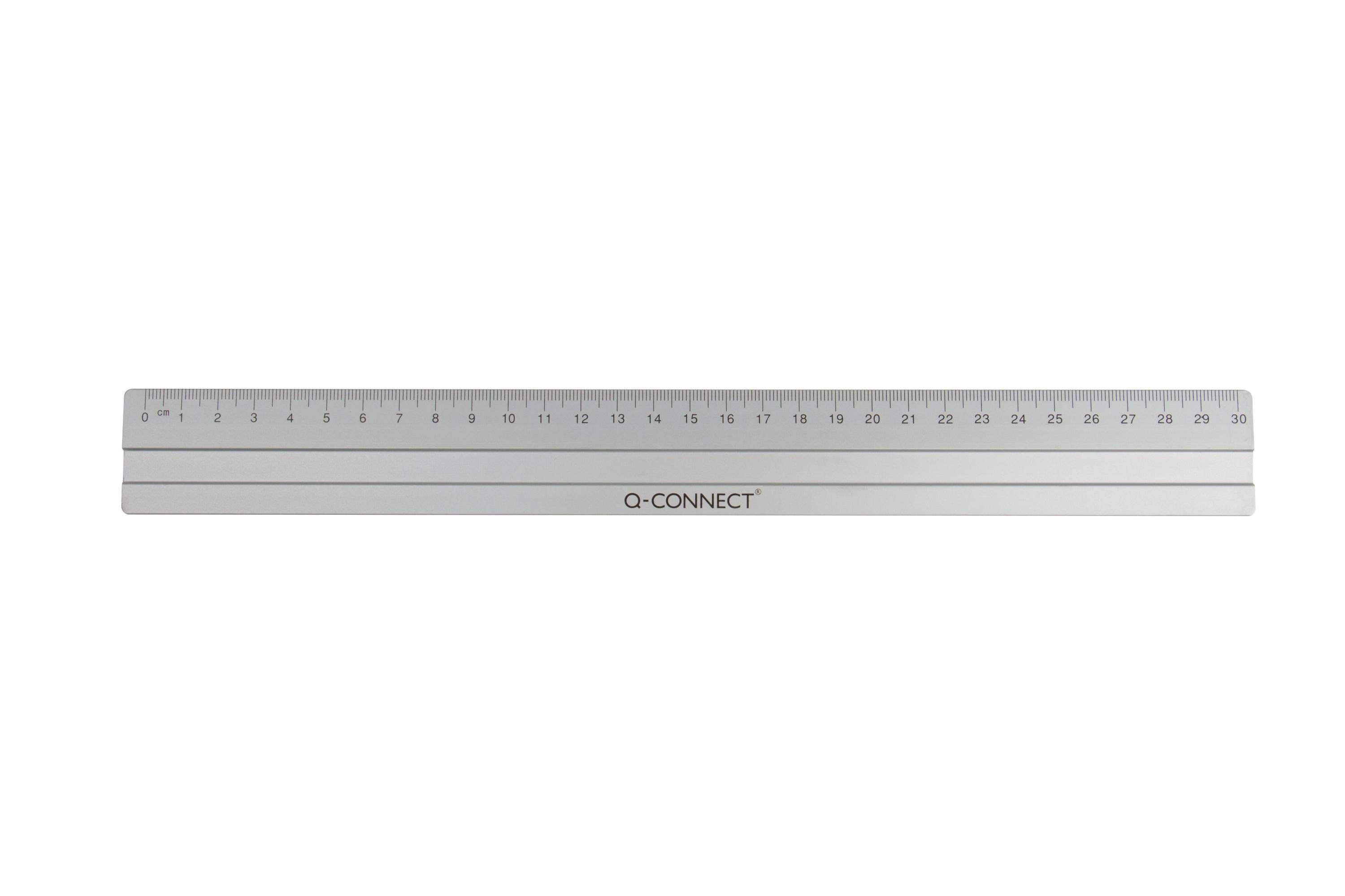 Lineal Alu - 30 cm, silber-3