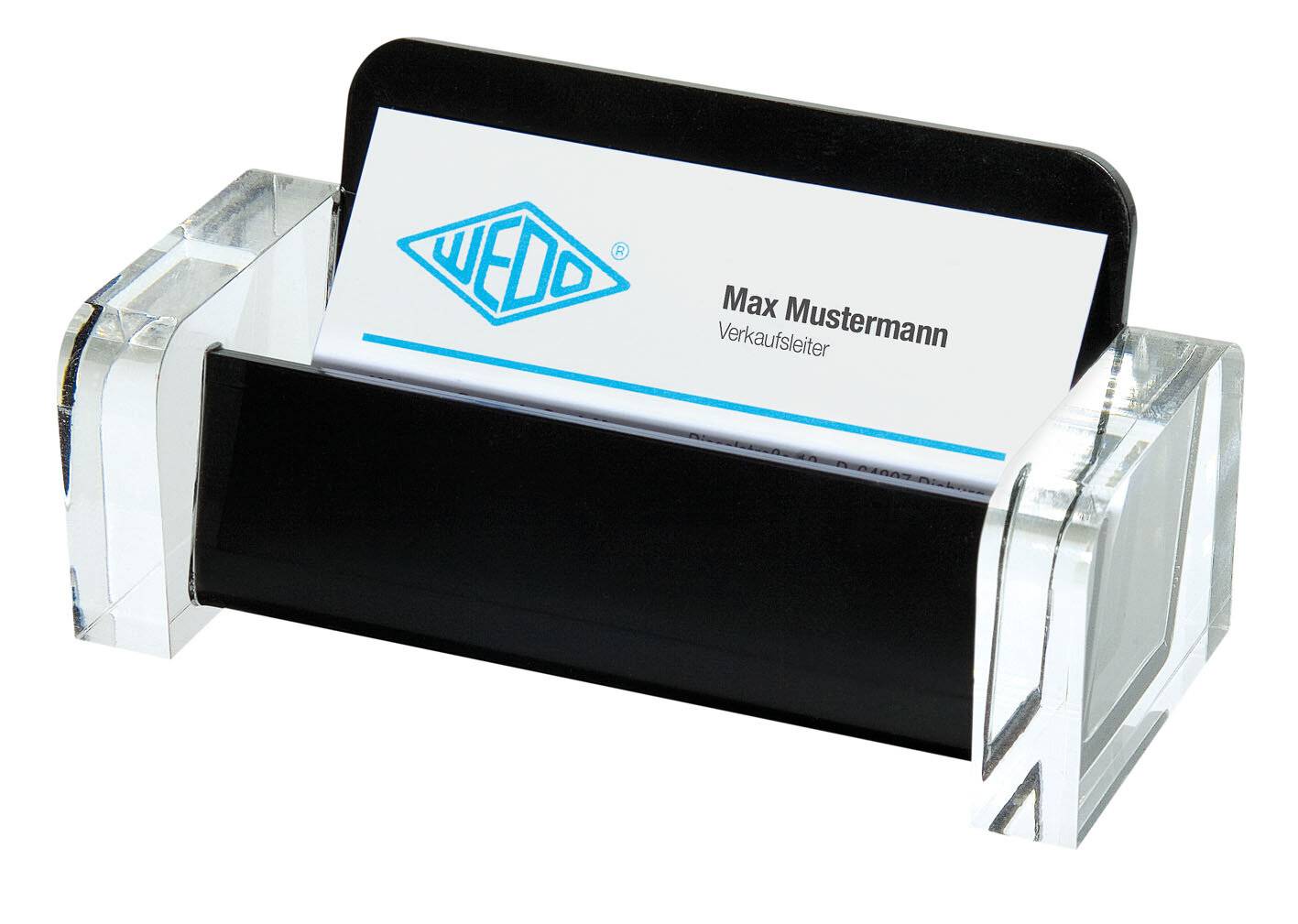 Wedo 60 4401, Acryl, Schwarz, Transparent, 115 mm, 50 mm, 55 mm-2