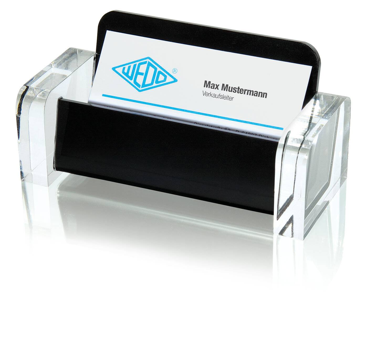 Wedo 60 4401, Acryl, Schwarz, Transparent, 115 mm, 50 mm, 55 mm-1