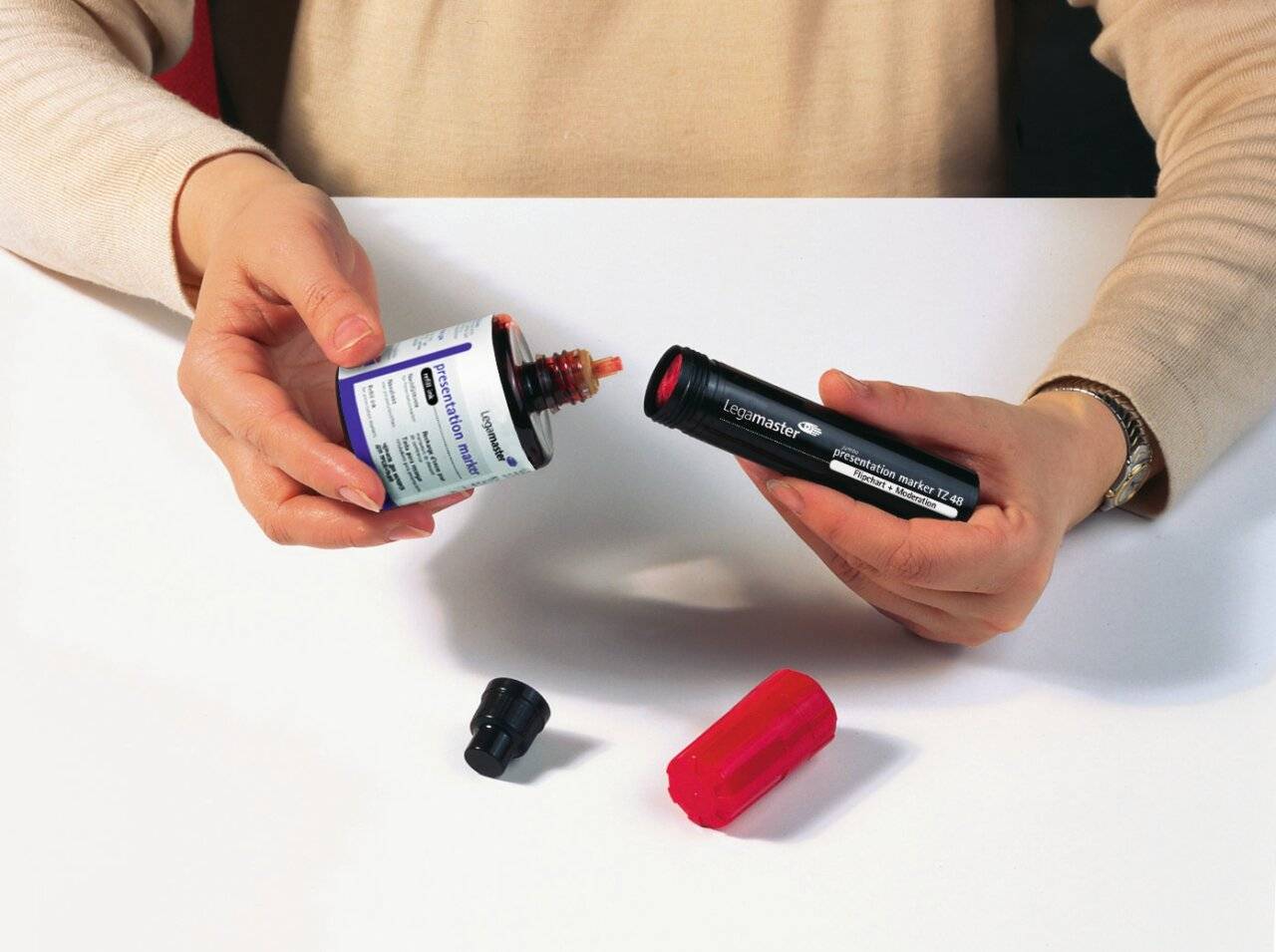 Legamaster Boardmarker Nachfülltinte rot 100ml-1