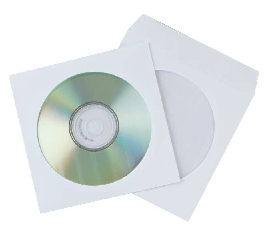 CD-Papierhüllen - weiß.-1