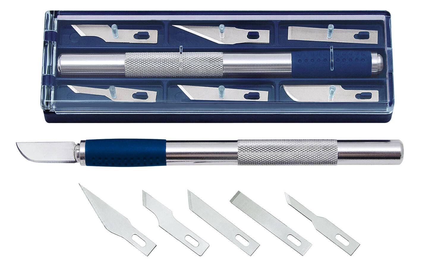WEDO Cutter Hobbymesser Set si, inkl. 6 verschiedenen Klingen-2