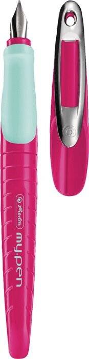 Herlitz Füllfederhalter my.pen 11167988 M pink/minze-1
