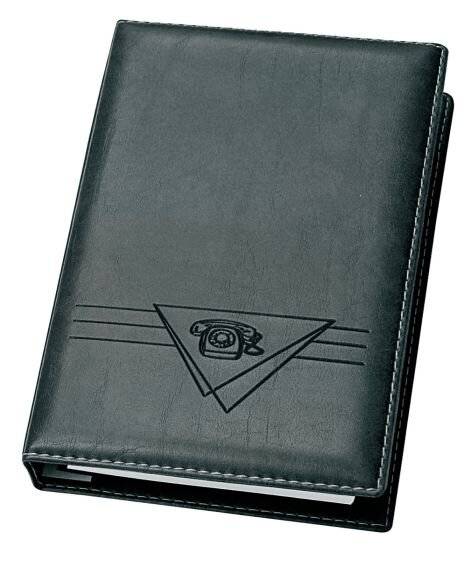 Telefonringbuch Exquisit 145x225mm schwarz-2