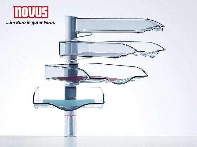 NOVUS DAHLE - NOVUS CopySwinger IV - Briefablage - 4 Fächer-4