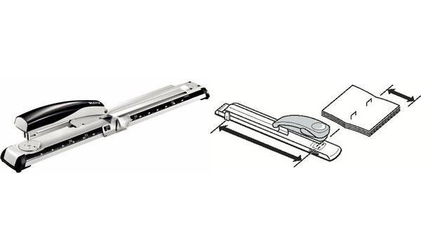 ESSELTE LEITZ - Leitz NeXXt - Hefter - 40 Blätter / 4 mm - 24/6, 26/6, 24/8-5
