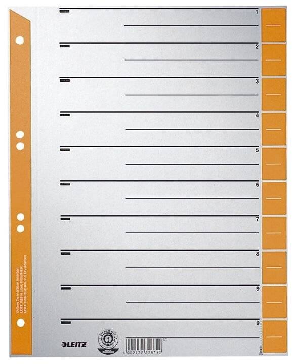 Esselte Leitz Trennelement - vorgedruckt: 0-9 - für A4 (210 x 297 mm)-3