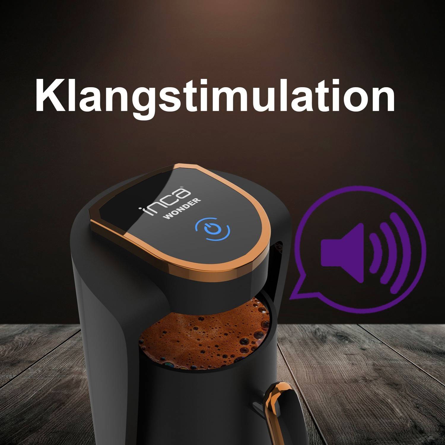 INCA Kaffeemaschine TURBO Wonder Serie Touch-Control sw Multimedia-Technik-0