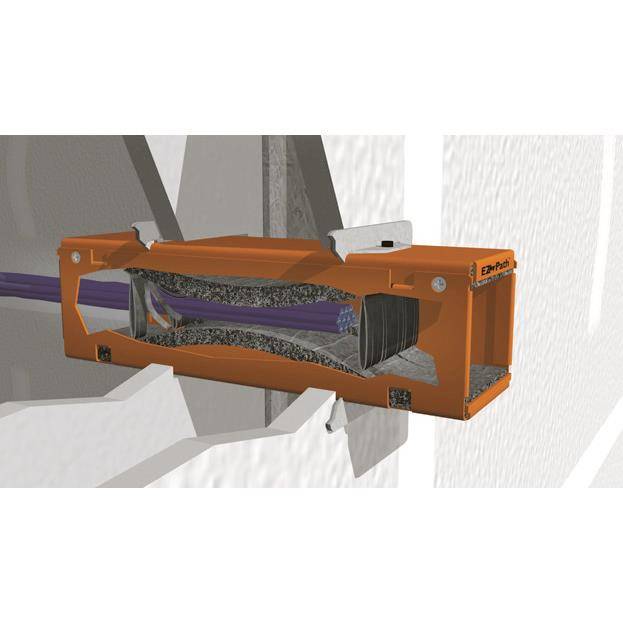 LEG Legrand CM250058 Brandschutz Kabelabschottung EZD44T, 116x102x356 mm-0
