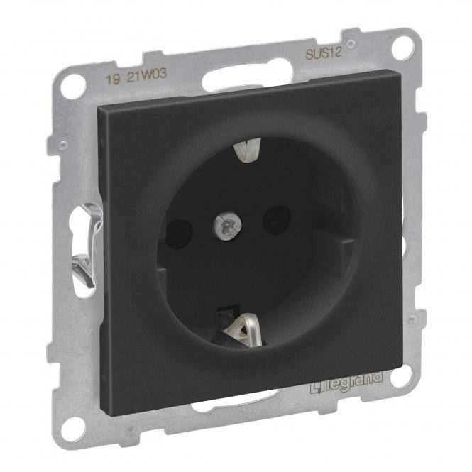 Legrand 765320 SEANOSchutzkontakt-Steckdose Steckklemmen-0