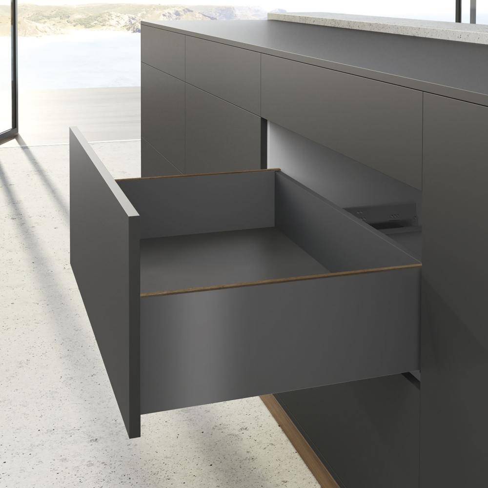 HETTICH Schubkastenzarge AvanTech YOU Set 650mm H187mm links und rechts anthrazit-2