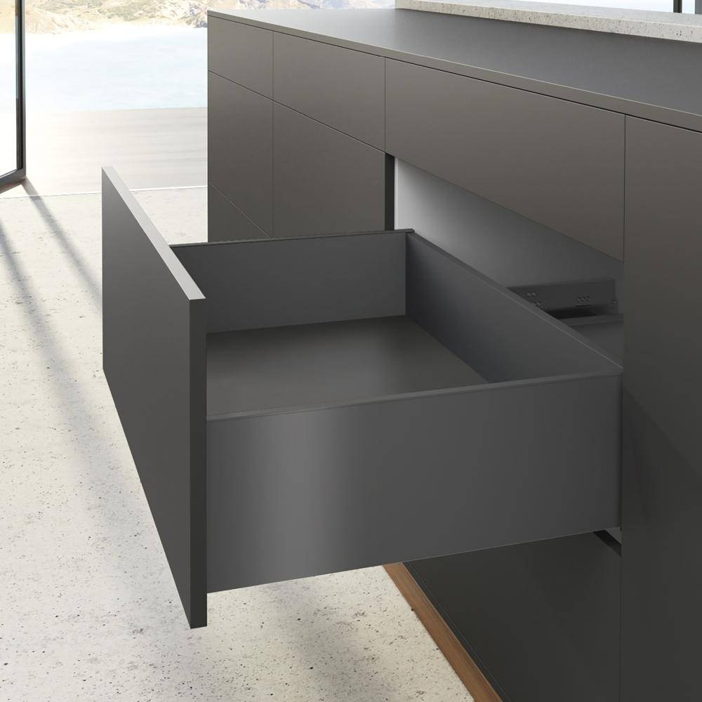 HETTICH Schubkastenzarge AvanTech YOU Set 650mm H187mm links und rechts anthrazit-3