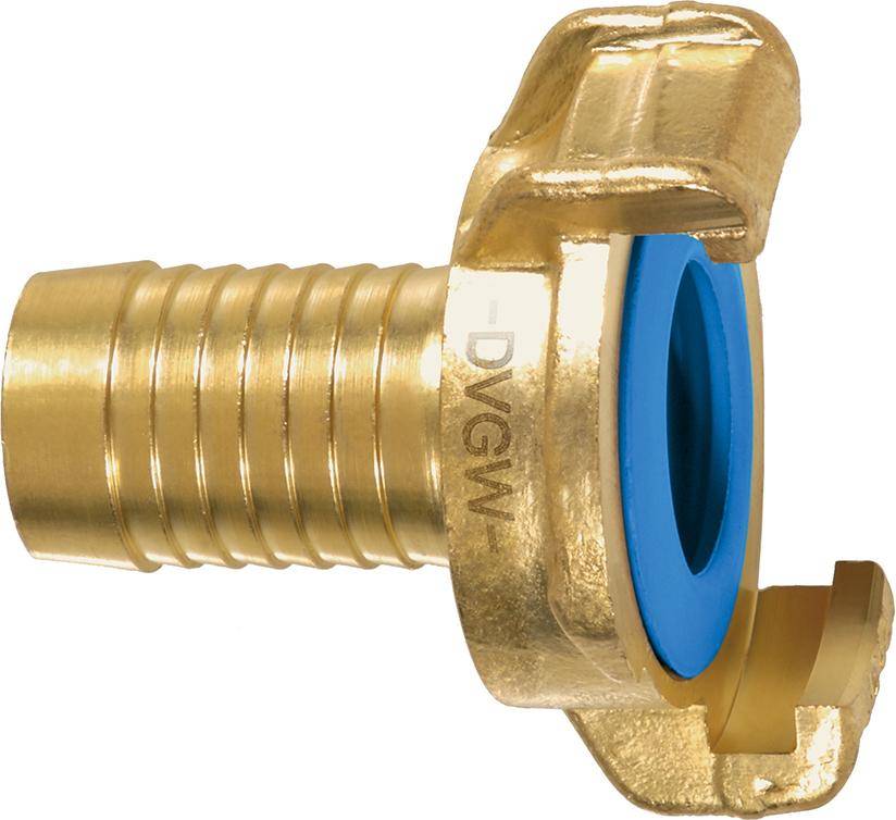 GEKA plus-Schlauchstück K, MS, 1", 25mm, DVGW, KTW BWGL, BF, DIN EN 16421, SB-0