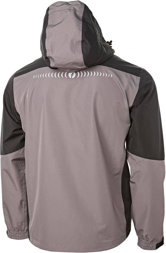 Regenjacke Plus grau/schwarz Gr. 2XL Fortis Elements-1