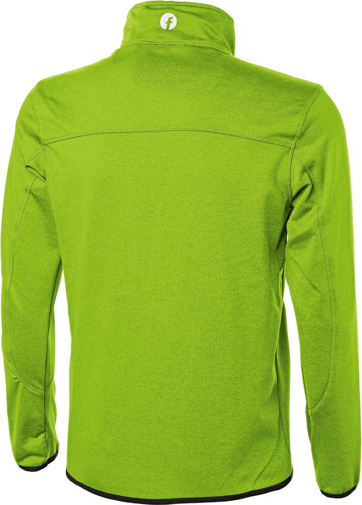 Tech-Fleecejacke lime/schwarz meliert Gr. 3XL Fortis Elements-1