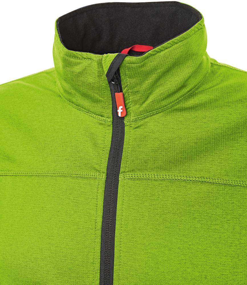 Tech-Fleecejacke lime/schwarz meliert Gr. 3XL Fortis Elements-2