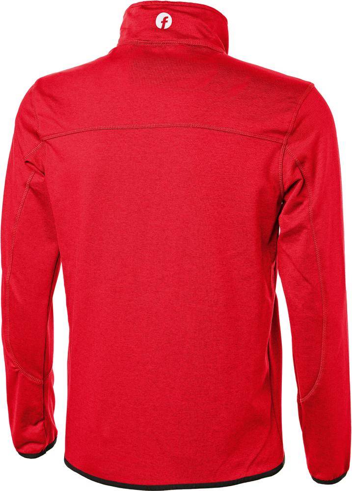 Tech-Fleecejacke rot/schwarz meliert Gr. 3XL Fortis Elements-1