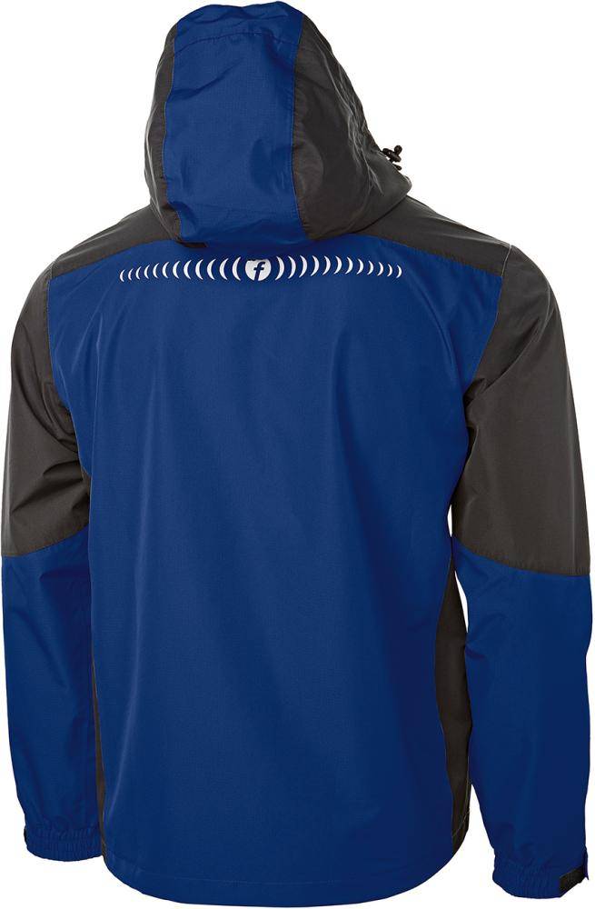 Regenjacke Plus kornblau/schwarz Gr. XL Fortis Elements-1