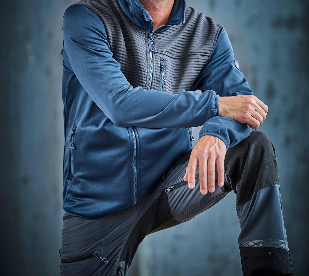Fleecejacke Expansible ocean-titan, Gr. L Schweibler Workwear-1