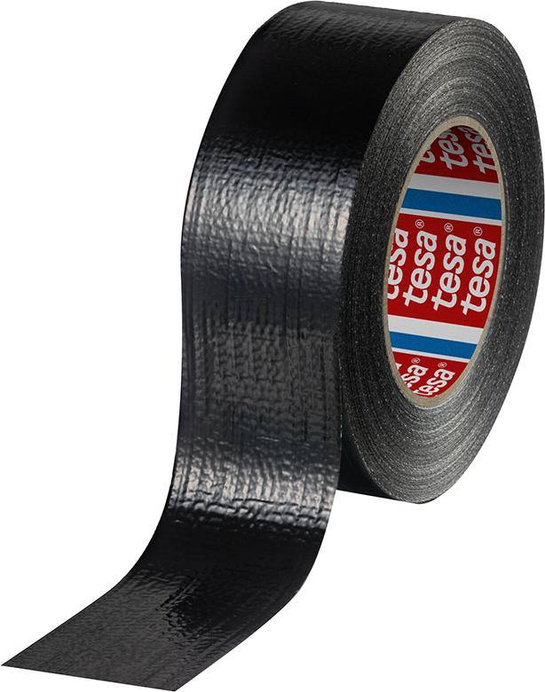 TESA 60462 Duct Tape 50mx50mm recycelter Träger schwarz-0