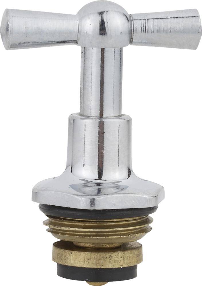 Knebel-Oberteil Chrom, 1/2"