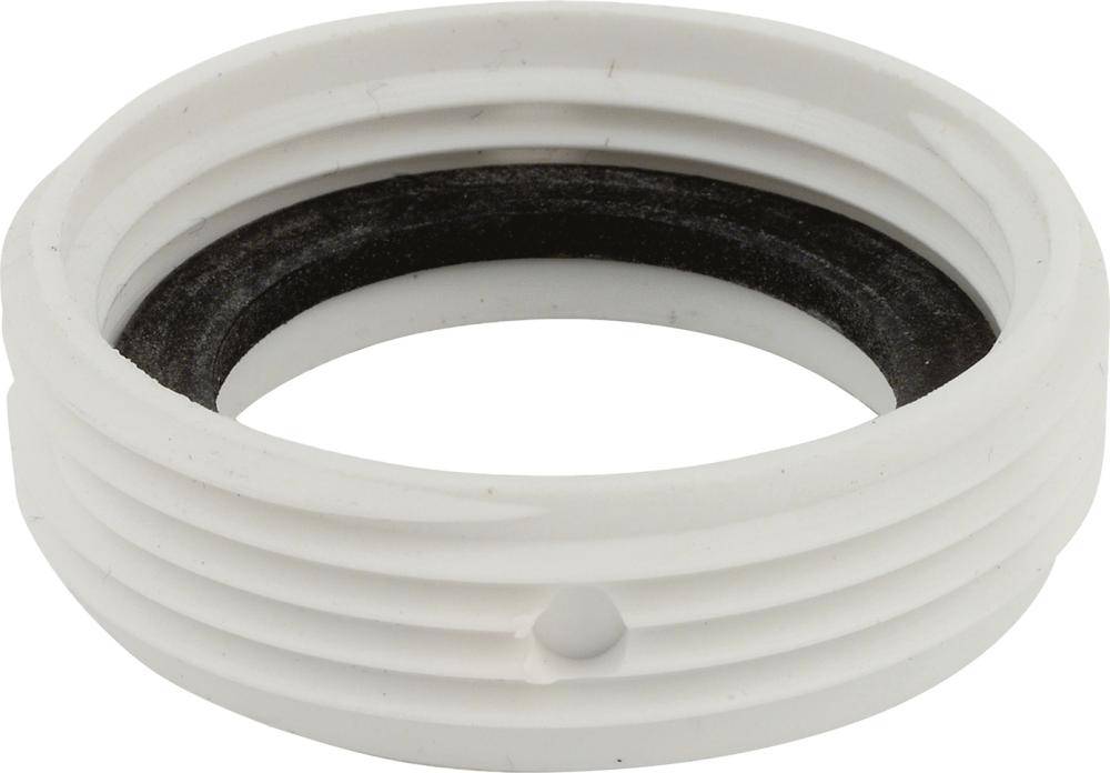 KS Reduzierring, 1 1/2"AGx1 1/4"IG, für Siphon Weiß-0