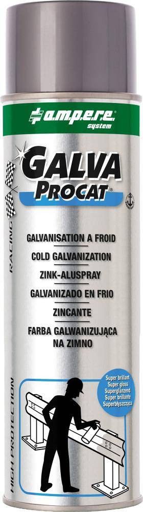 AMPERE Zinkspray Galva Procat 500ml superglänzend-0