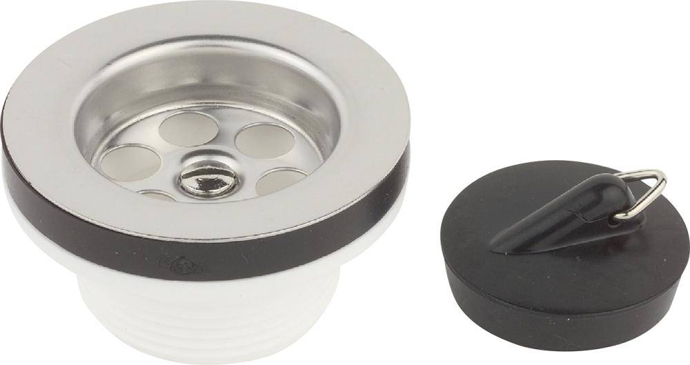 KS Ablaufventil, 1 , 1 1/2"AG x 70 mm, Ventilkelch mit Ventilstopfen 45,5 mm-0