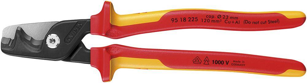 Knipex-Werk StepCut XL Kabelschere 95 18 225 SB-1