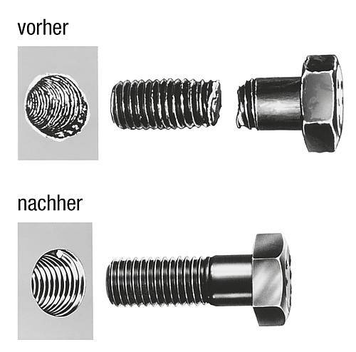 GEWINDEEINSATZ HELICOIL®, MIT ZAPFEN, EDELSTAHL GRÜN, L4=8-2