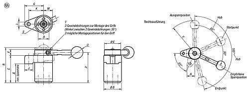 SCHWENKSPANNER RECHTS VERGÜTUNGSSTAHL, STANDARD, A=31,4-1