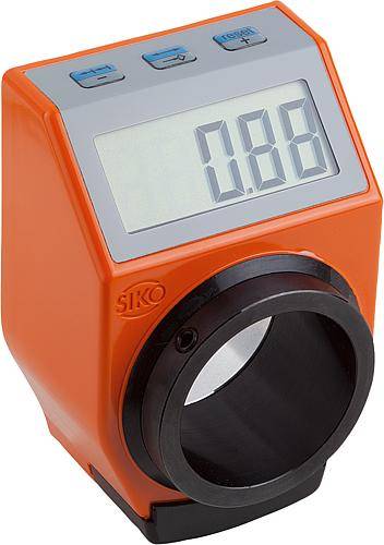 POSITIONSANZEIGER, FREI PROGRAMMIERBAR DIGITAL, KUNSTSTOFF ORANGE, KOMP:STAHL, UN3091 GEFAHRGUTKLASSE 9-0