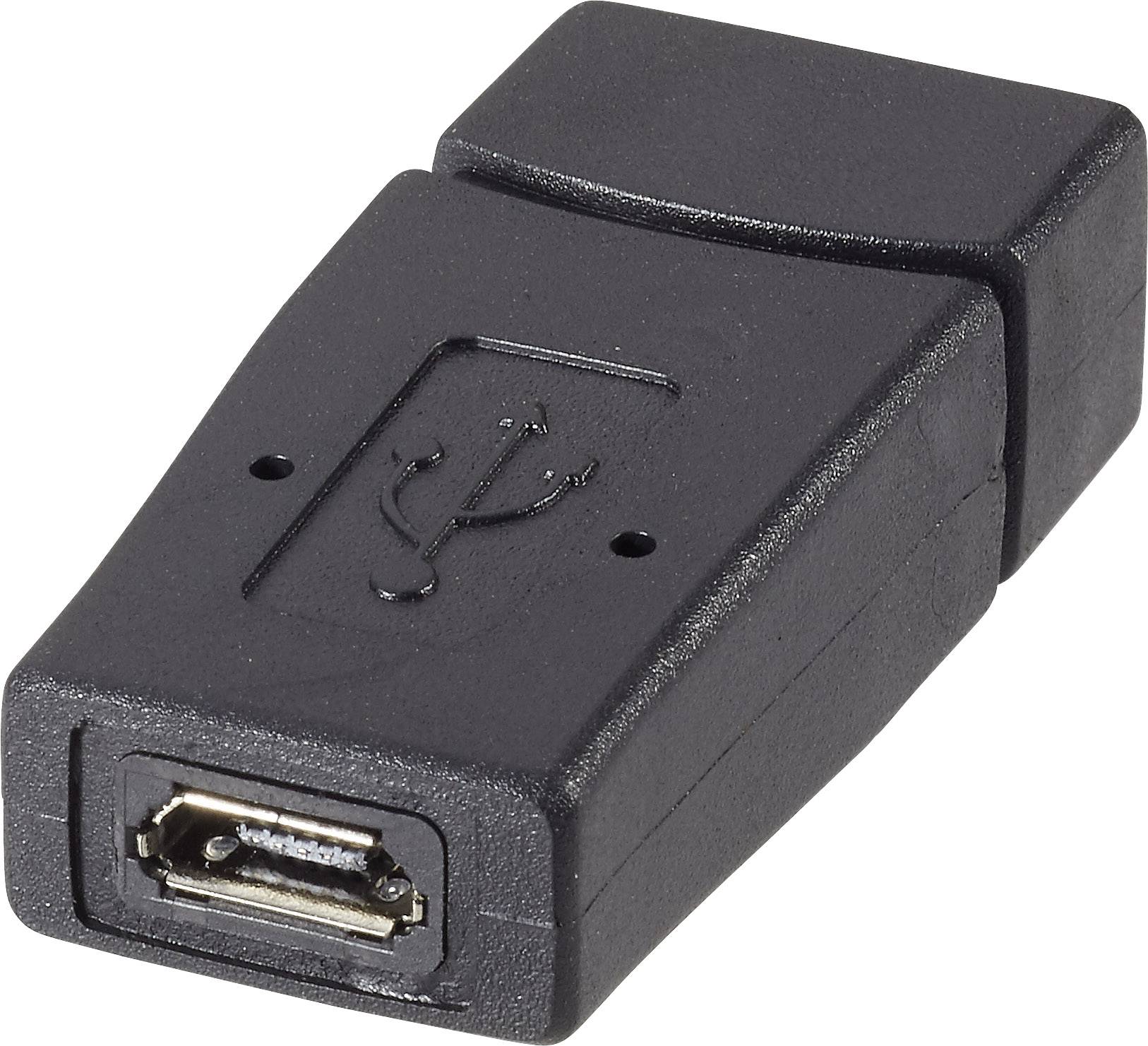 CONRAD Renkforce USB Adapter [1x USB 2.0 Buchse A - 1x USB 2.0 Buchse Micro-B] rf-usba-01