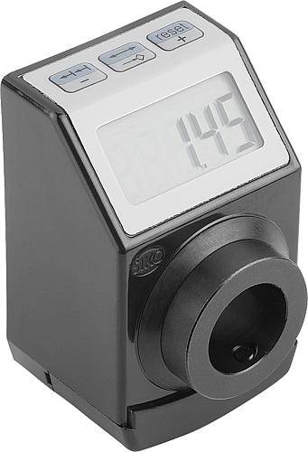 POSITIONSANZEIGER, FREI PROGRAMMIERBAR DIGITAL, KUNSTSTOFF SCHWARZ, KOMP:STAHL, UN3091 GEFAHRGUTKLASSE 9-0